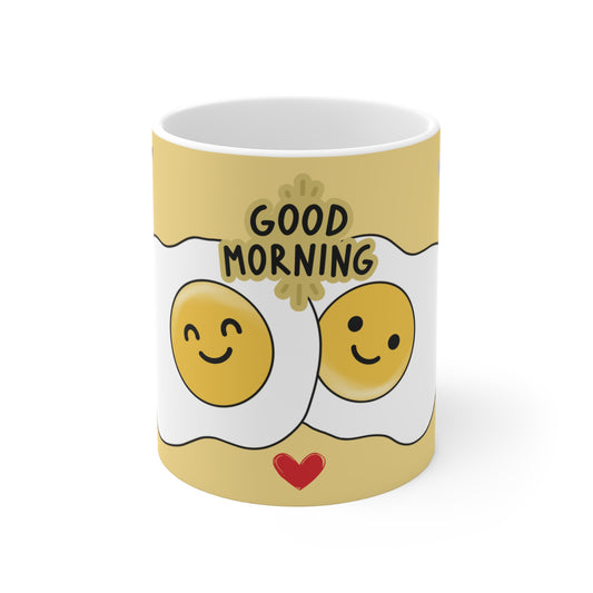 Cup of coffee for a happy morning, Mug 11oz